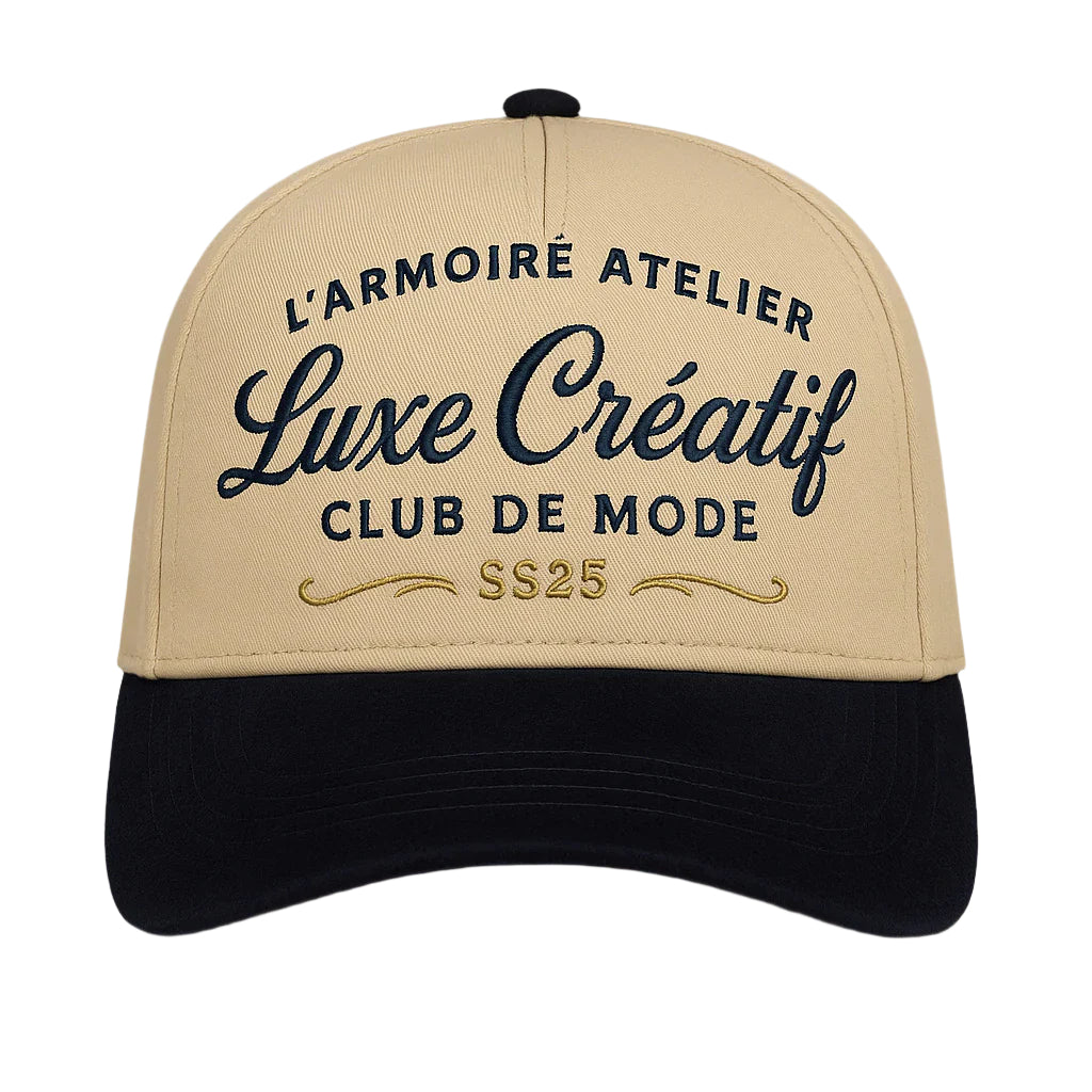 L’Armoiré Atelier “Luxe Créatif” Club Cap – SS25 Edition - PRE-SALE