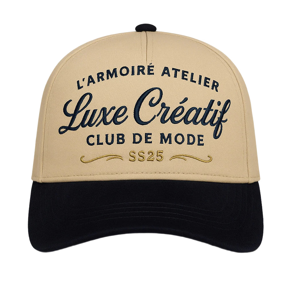 L’Armoiré Atelier “Luxe Créatif” Club Cap – SS25 Edition - PRE-SALE
